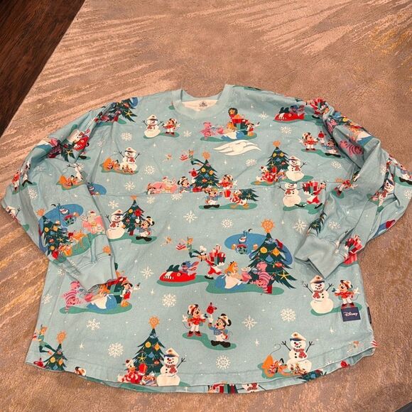 Disney Cruise Line Spirit Jersey  Limited Edition Christmas Exclusive size L - Picture 1 of 10